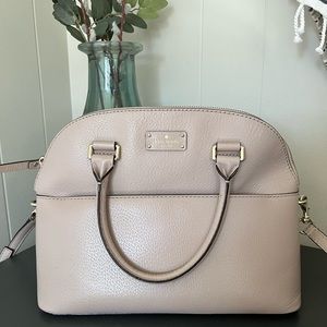 Kate Spade blush pink/tan purse
